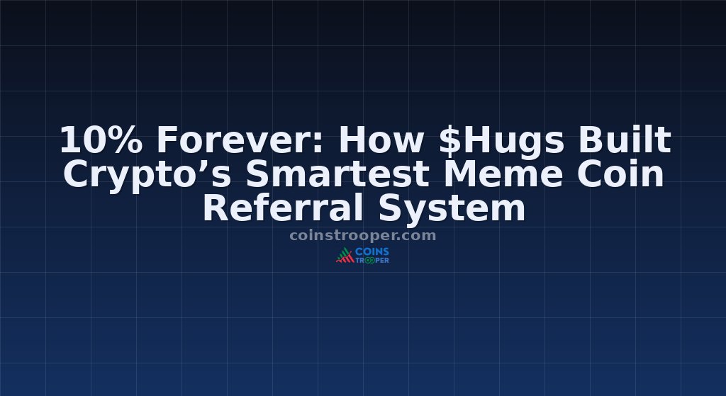 10% Forever: How $Hugs Built Crypto’s Smartest Meme Coin Referral System