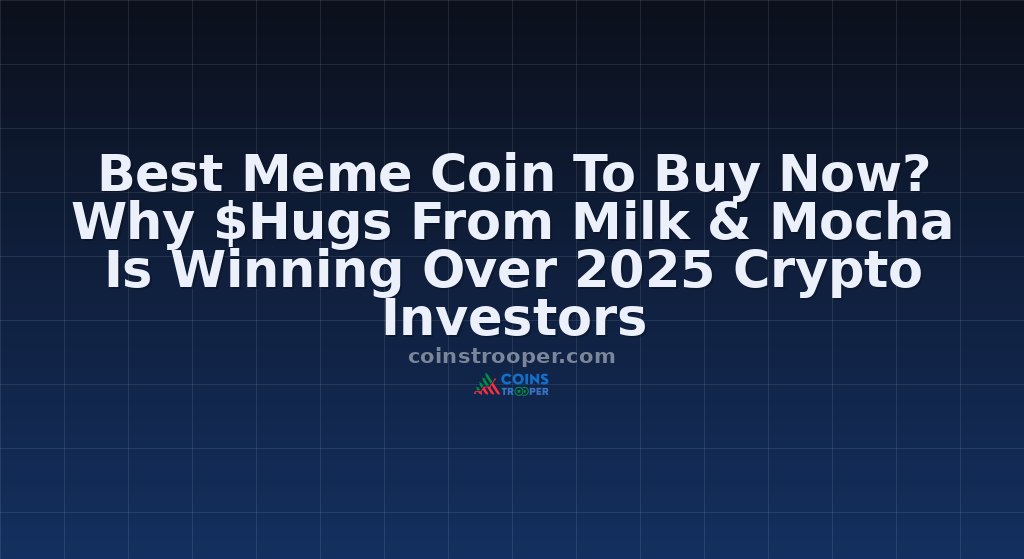 Best Meme Coin To Buy Now? Why $Hugs From Milk & Mocha Is Winning Over 2025 Crypto Investors