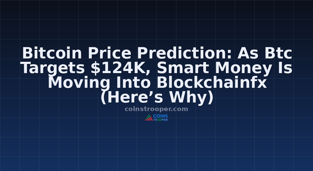 Bitcoin Price Prediction: As Btc Targets $124K, Smart Money Is Moving Into Blockchainfx (Here’s Why)