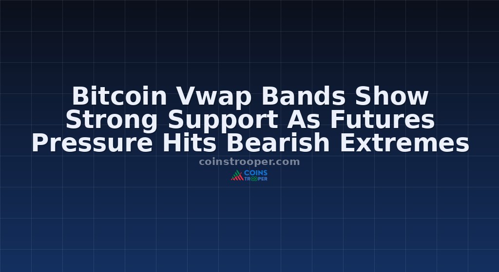 Bitcoin Vwap Bands Show Strong Support As Futures Pressure Hits Bearish Extremes