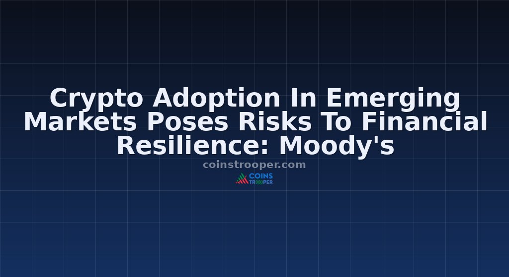 Crypto Adoption In Emerging Markets Poses Risks To Financial Resilience: Moody's