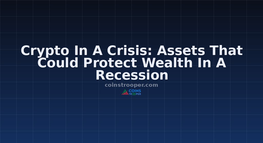 Crypto In A Crisis: Assets That Could Protect Wealth In A Recession