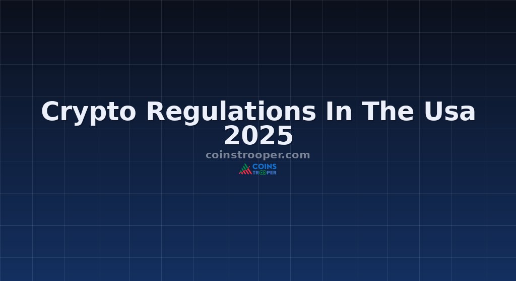 Crypto Regulations In The Usa 2025