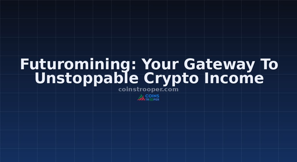 Futuromining: Your Gateway To Unstoppable Crypto Income