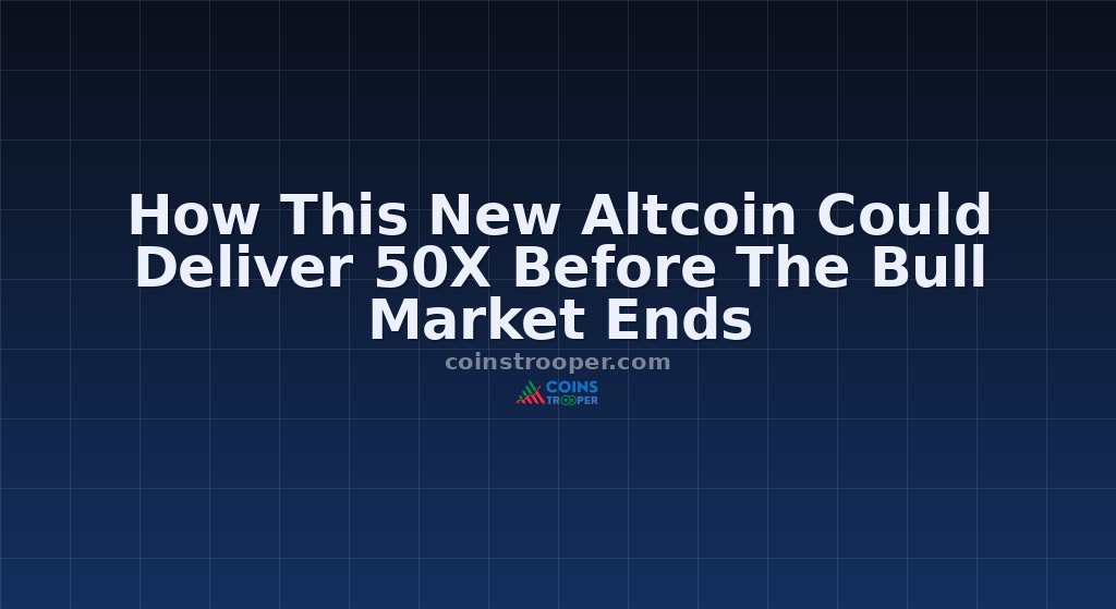 How This New Altcoin Could Deliver 50X Before The Bull Market Ends
