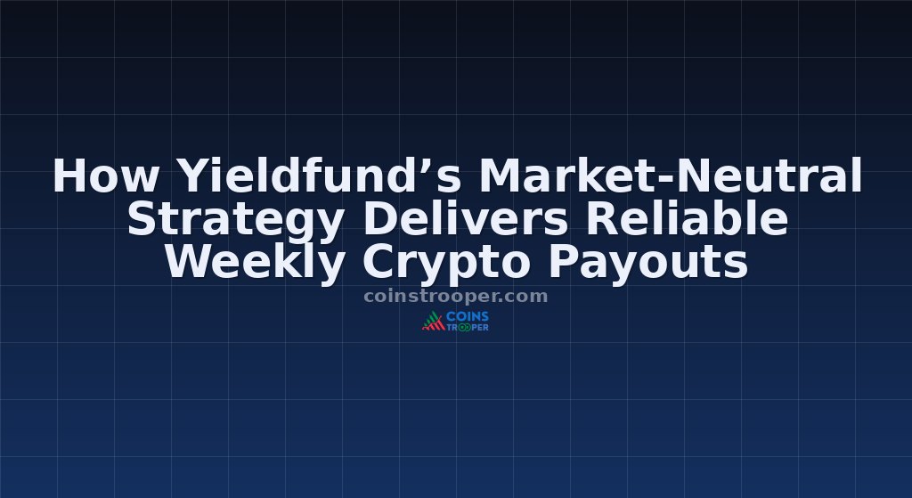 How Yieldfund’s Market-Neutral Strategy Delivers Reliable Weekly Crypto Payouts