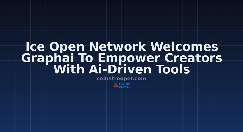Ice Open Network Welcomes Graphai To Empower Creators With Ai-Driven Tools