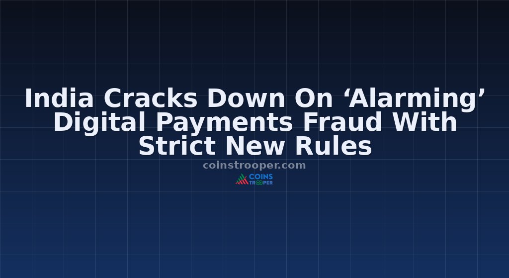 India Cracks Down On ‘Alarming’ Digital Payments Fraud With Strict New Rules