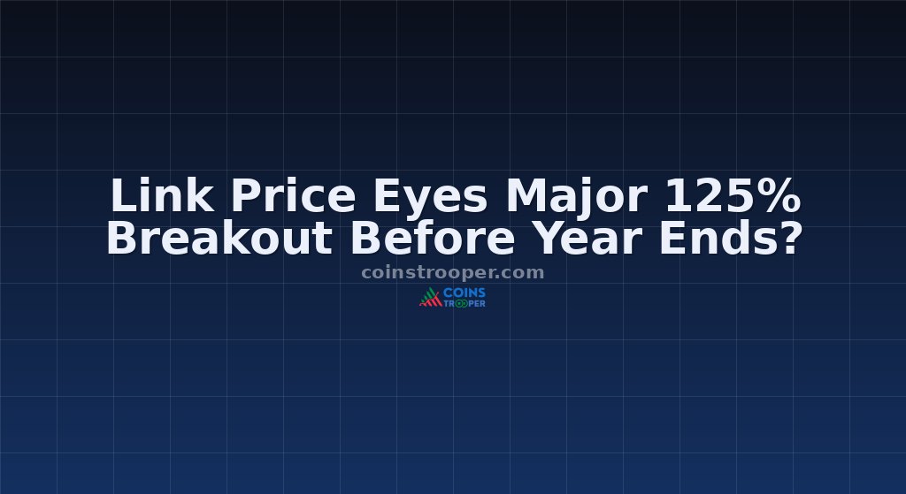 Link Price Eyes Major 125% Breakout Before Year Ends?
