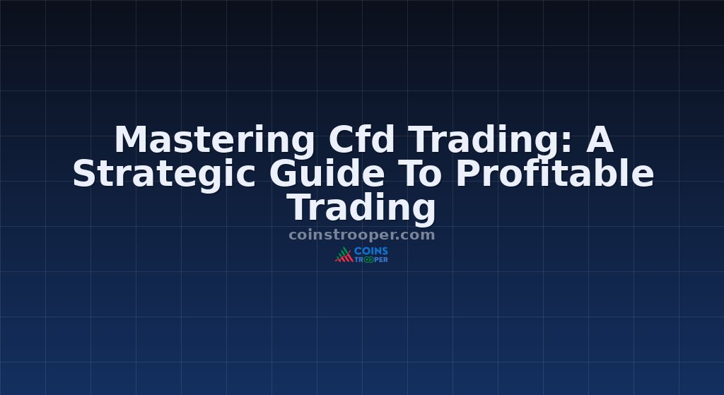 Mastering Cfd Trading: A Strategic Guide To Profitable Trading