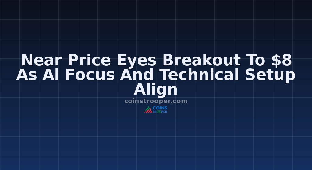 Near Price Eyes Breakout To $8 As Ai Focus And Technical Setup Align