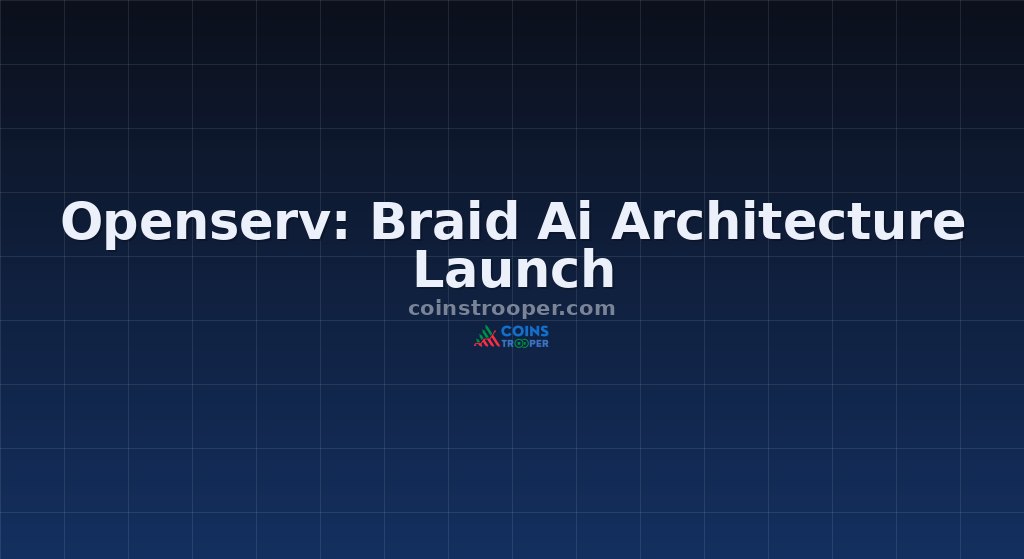 Openserv: Braid Ai Architecture Launch