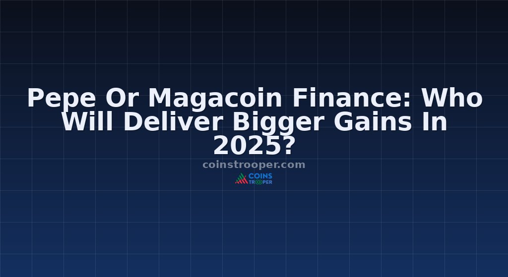 Pepe Or Magacoin Finance: Who Will Deliver Bigger Gains In 2025?