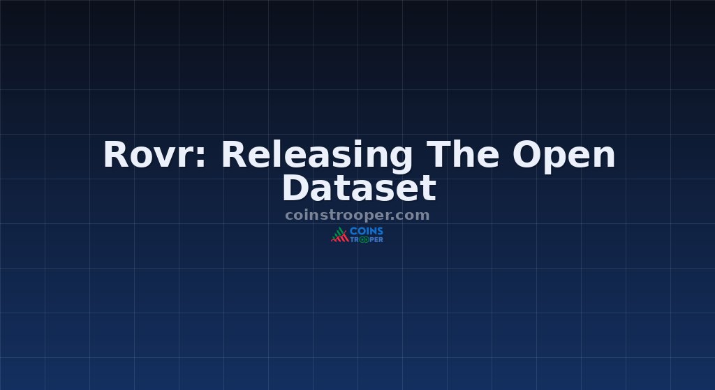 Rovr: Releasing The Open Dataset