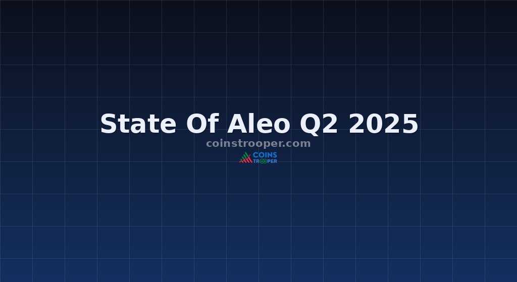 State Of Aleo Q2 2025