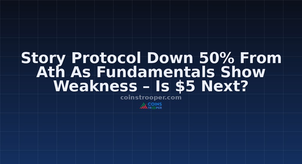 Story Protocol Down 50% From Ath As Fundamentals Show Weakness – Is $5 Next?