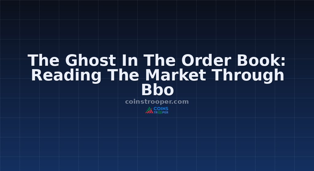 The Ghost In The Order Book: Reading The Market Through Bbo