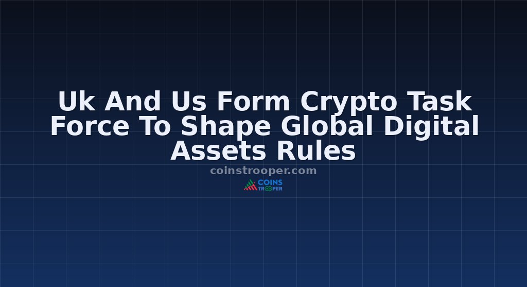 Uk And Us Form Crypto Task Force To Shape Global Digital Assets Rules