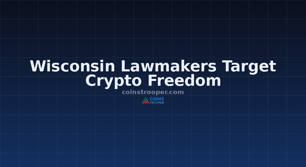Wisconsin Lawmakers Target Crypto Freedom