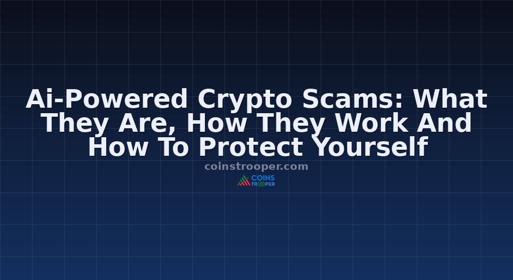 Ai-Powered Crypto Scams: What They Are, How They Work And How To Protect Yourself