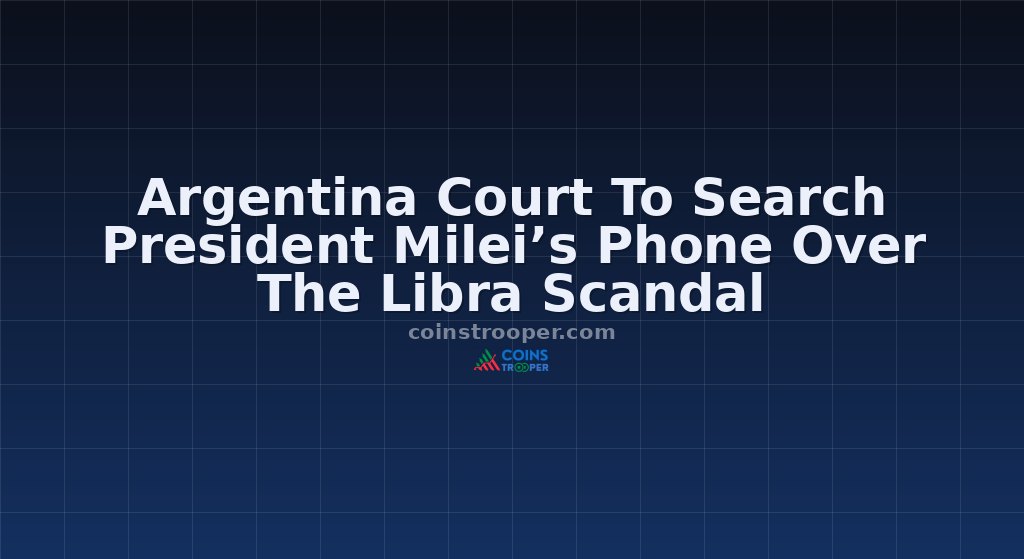 Argentina Court To Search President Milei’s Phone Over The Libra Scandal
