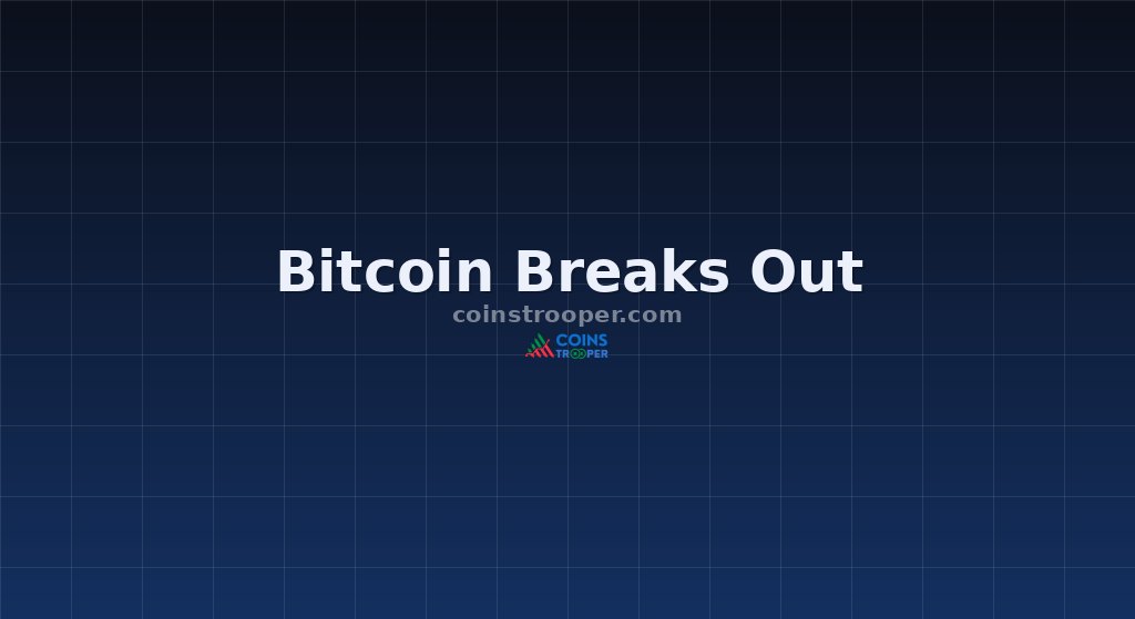 Bitcoin Breaks Out