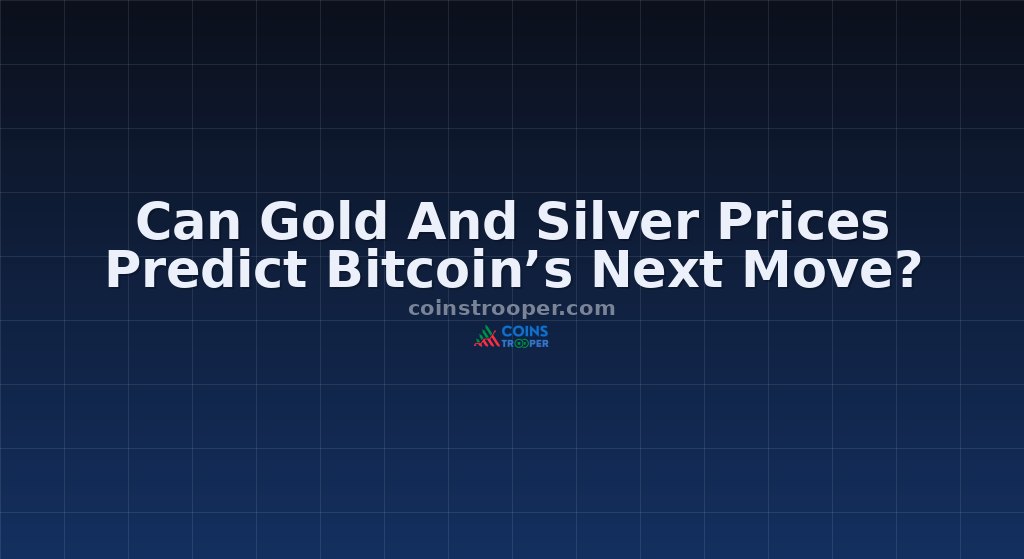 Can Gold And Silver Prices Predict Bitcoin’s Next Move?