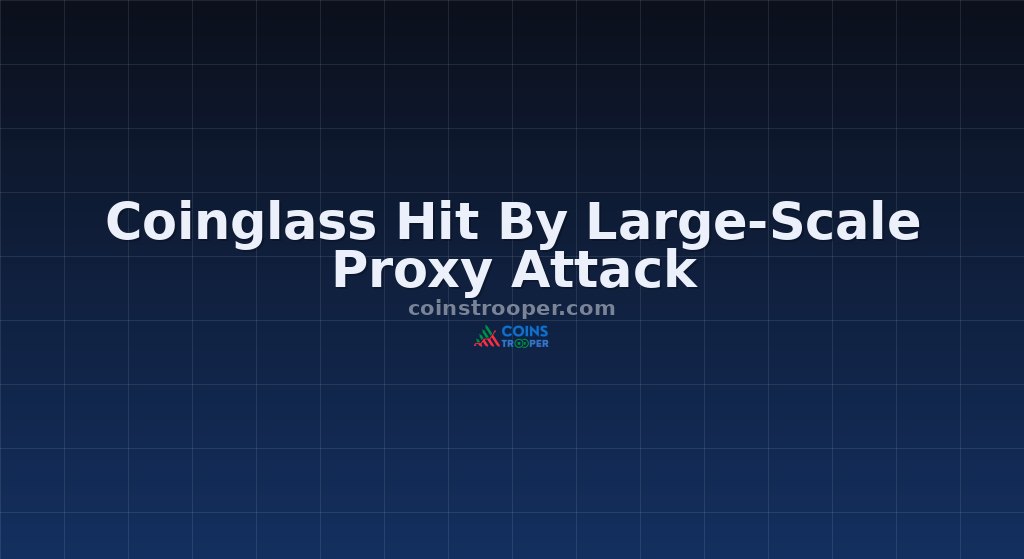 Coinglass Hit By Large-Scale Proxy Attack