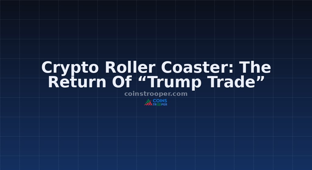 Crypto Roller Coaster: The Return Of “Trump Trade”