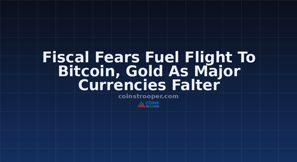 Fiscal Fears Fuel Flight To Bitcoin, Gold As Major Currencies Falter