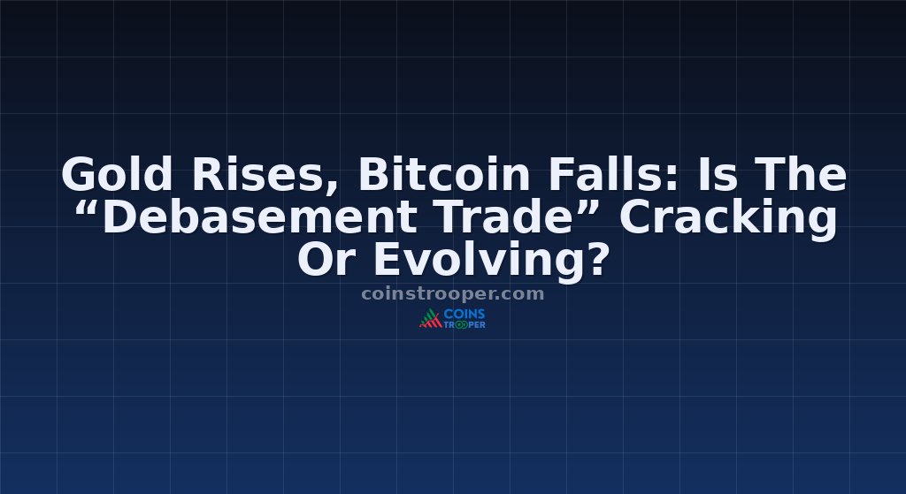 Gold Rises, Bitcoin Falls: Is The “Debasement Trade” Cracking Or Evolving?