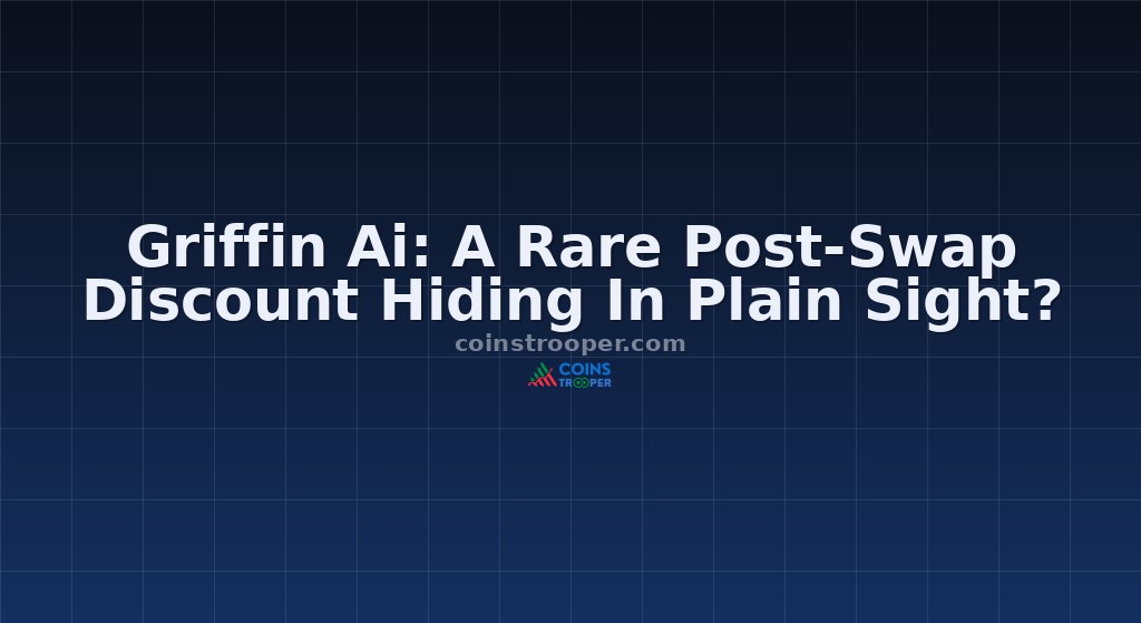 Griffin Ai: A Rare Post-Swap Discount Hiding In Plain Sight?