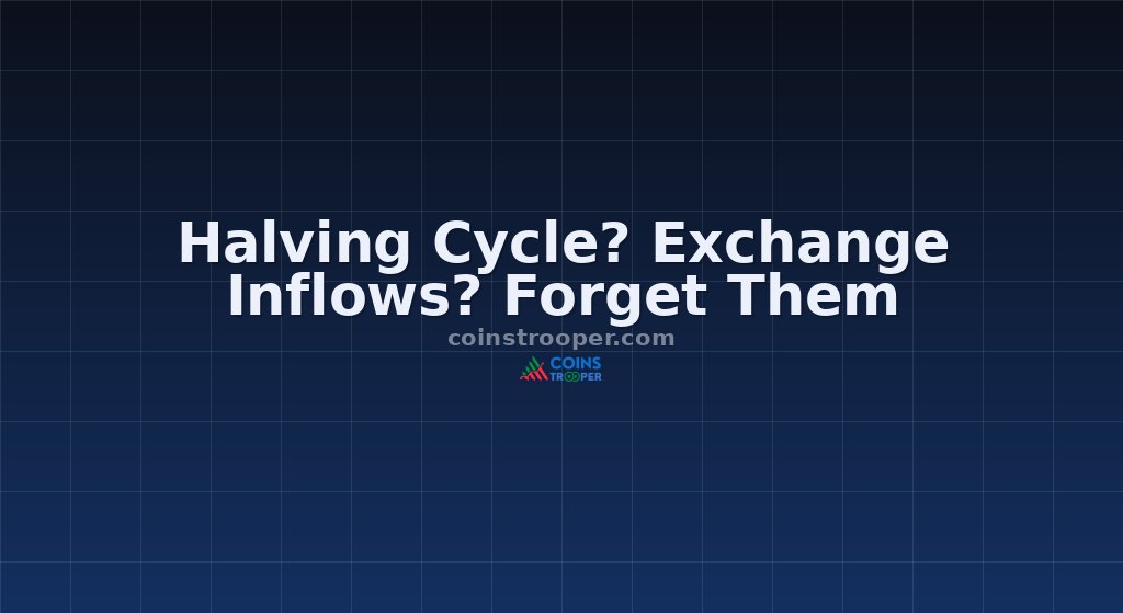 Halving Cycle? Exchange Inflows? Forget Them