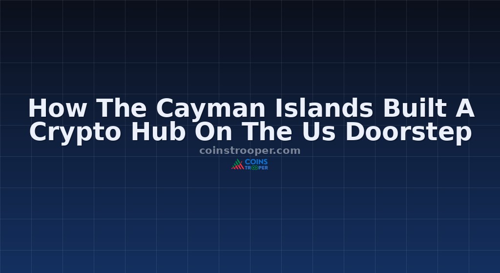 How The Cayman Islands Built A Crypto Hub On The Us Doorstep