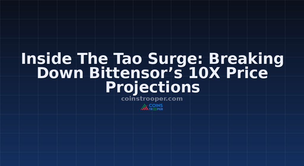 Inside The Tao Surge: Breaking Down Bittensor’s 10X Price Projections