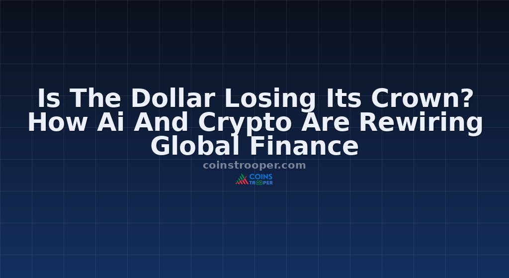 Is The Dollar Losing Its Crown? How Ai And Crypto Are Rewiring Global Finance