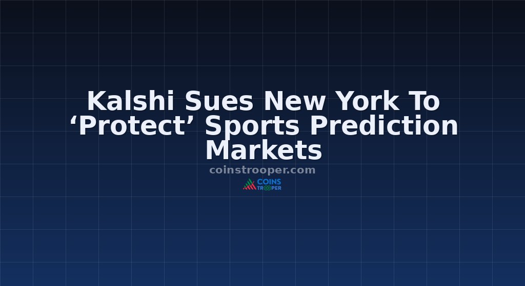 Kalshi Sues New York To ‘Protect’ Sports Prediction Markets