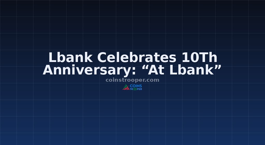 Lbank Celebrates 10Th Anniversary: “At Lbank”