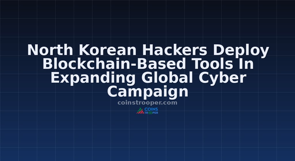 North Korean Hackers Deploy Blockchain-Based Tools In Expanding Global Cyber Campaign