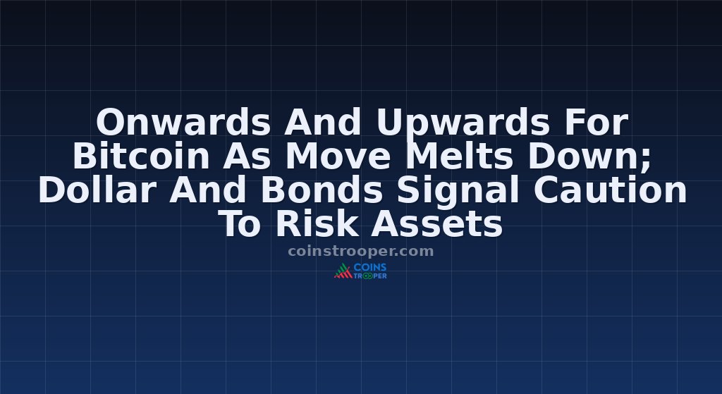 Onwards And Upwards For Bitcoin As Move Melts Down; Dollar And Bonds Signal Caution To Risk Assets