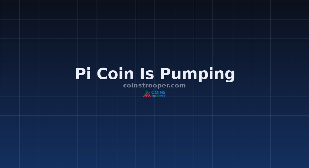 Pi Coin Is Pumping