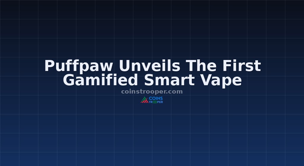 Puffpaw Unveils The First Gamified Smart Vape