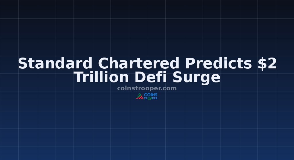 Standard Chartered Predicts $2 Trillion Defi Surge