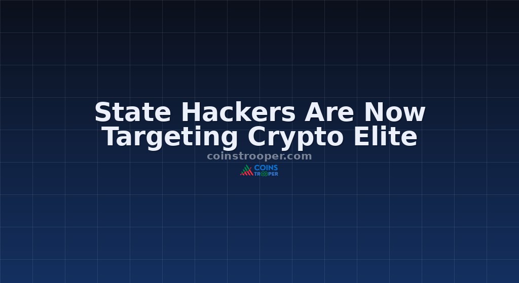 State Hackers Are Now Targeting Crypto Elite