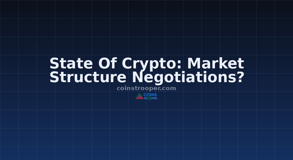 State Of Crypto: Market Structure Negotiations?