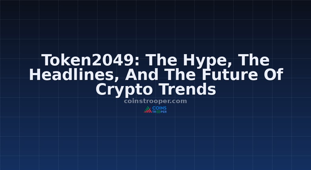 Token2049: The Hype, The Headlines, And The Future Of Crypto Trends 
