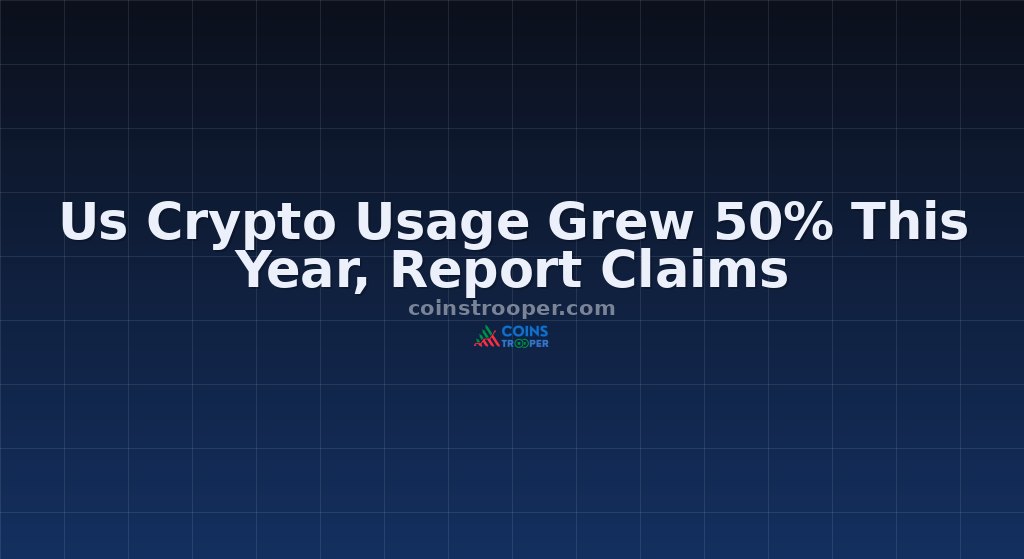Us Crypto Usage Grew 50% This Year, Report Claims