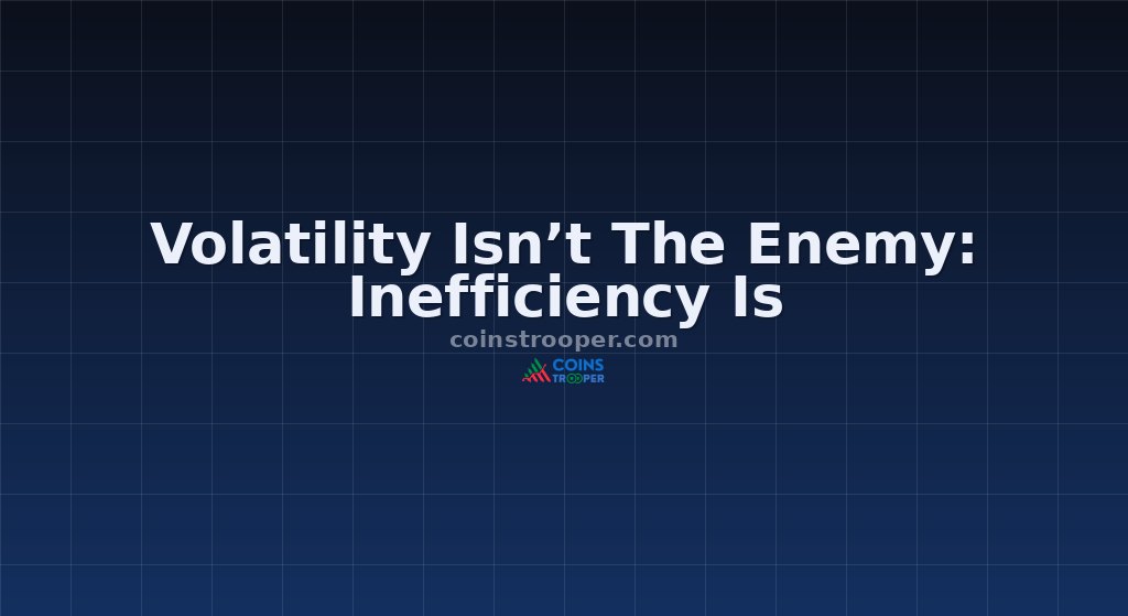Volatility Isn’t The Enemy: Inefficiency Is
