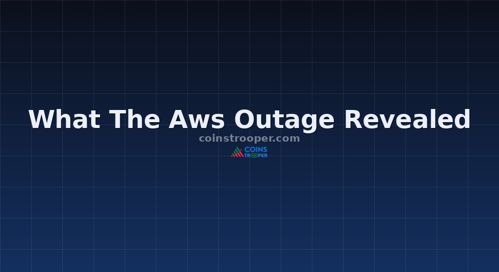 What The Aws Outage Revealed
