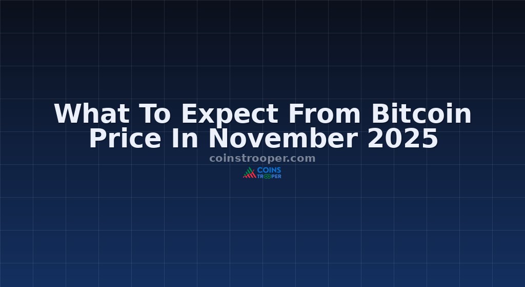 What To Expect From Bitcoin Price In November 2025